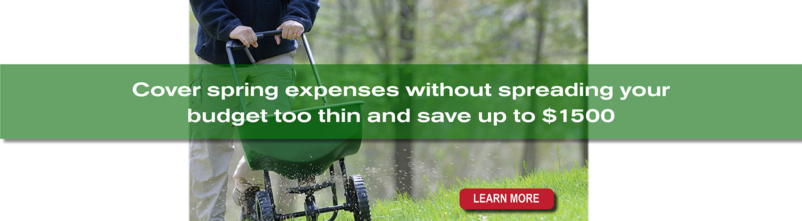 Cover spring expenses without spreading your budget too thin and save up to $1500